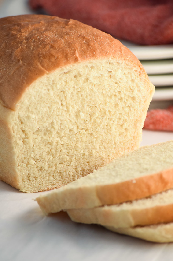 Easy White Bread Recipe - My Homemade Heaven