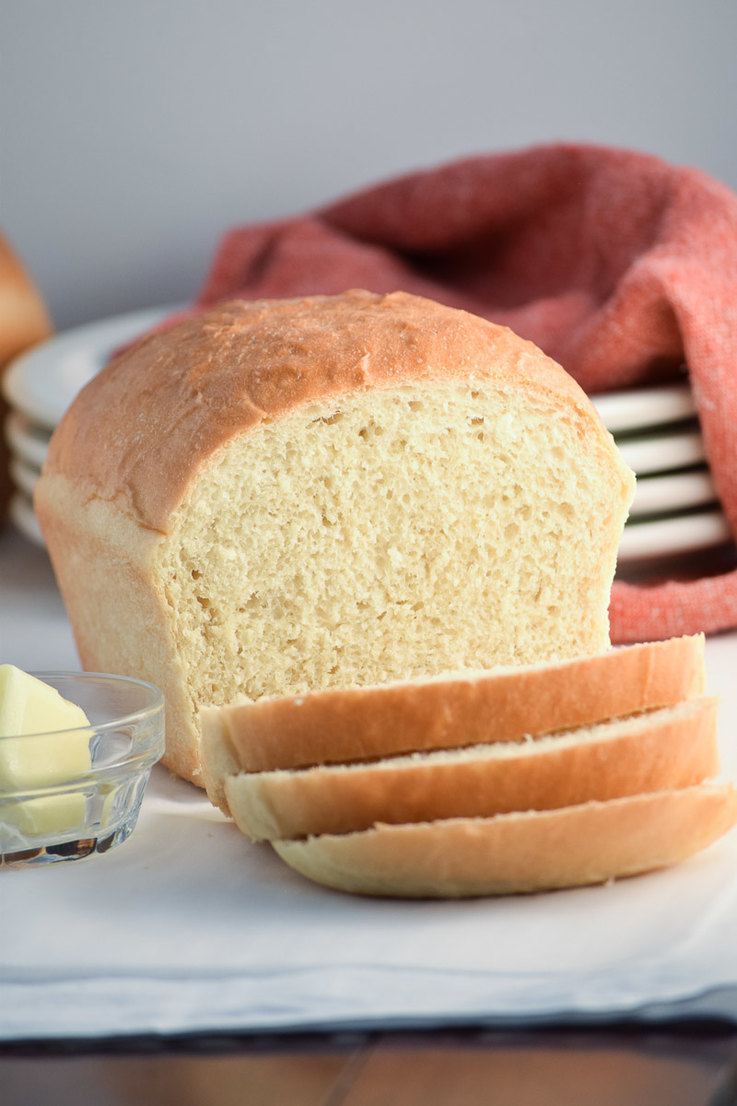 Easy White Bread Recipe  My Homemade Heaven